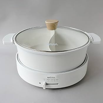 Amazon | アズマ NATUUL 2食おやこ電気なべ NL-GP2IOA IH ガス火